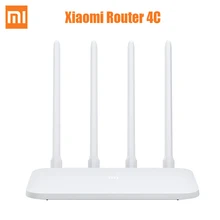 Xiaomi Mi Wi-Fi роутер 4C Wifi 64 ram 802,11 b/g/n 2,4G 300 Мбит/с 4 антенны Smart APP управление беспроводной домашний офис Замена роутера