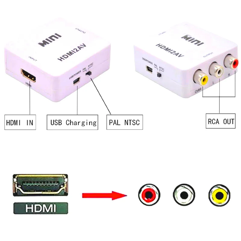 hdmi to av converter