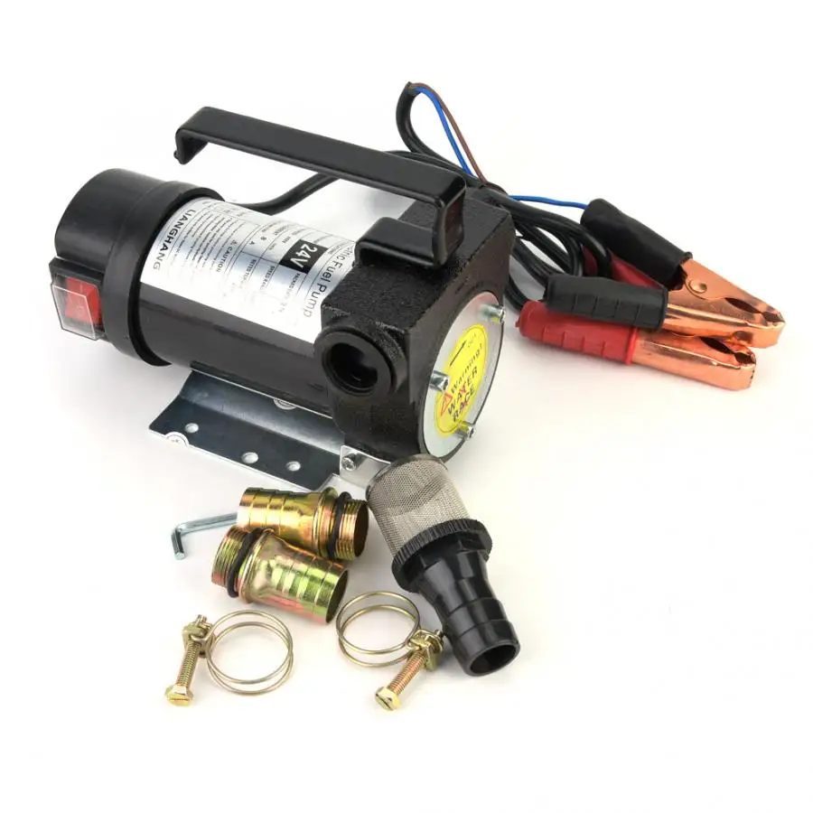 

Pumps 24Volt Fuel Transfer Pump Oil Diesel Supply Pump Gas Extractor Bomba Gasoline Transfer