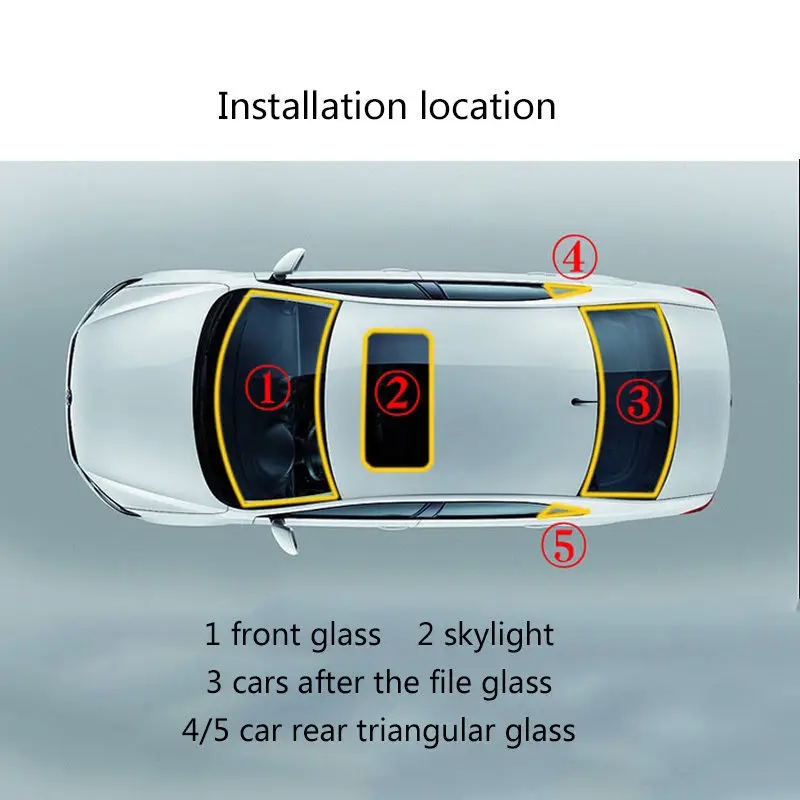 5M 196 Waterproof Rubber Seal Weather Strip Trim for Car Front Rear Windshield (9)