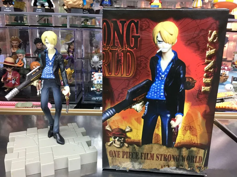 9 шт./компл. аниме экшн фигурки One Piece Luffy Zoro Sanji Nami FRANKY Robin фильм Strong World версия модели