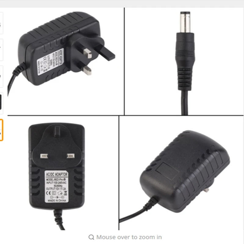 AC 100 V-240 V DC/DC 12 V 1A 2A 3A 5A 6A 8A 10A трансформаторы Питание адаптер конвертер Зарядное устройство для Светодиодные ленты света