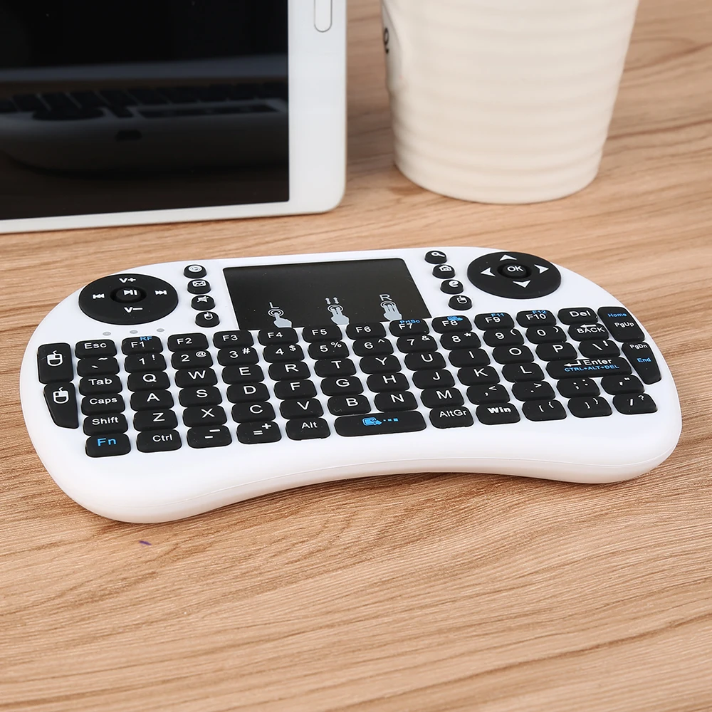 Беспроводная мини клавиатура 2 4G Fly Air Mouse с тачпадом для игр телеприставки Smart TV