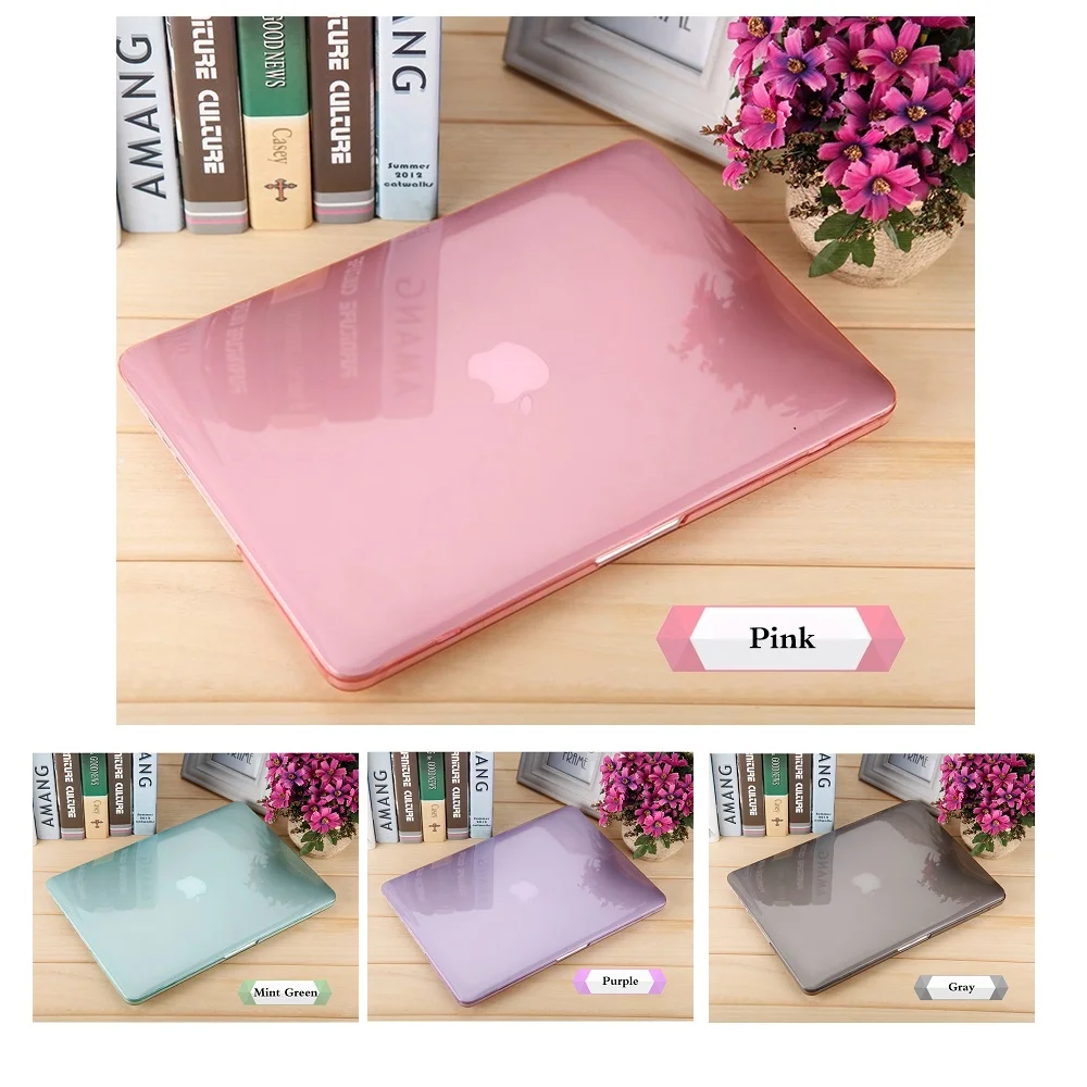 MacCase 2 in 1 прозрачный/Матовый Жесткий Чехол для ноутбука и чехол клавиатуры