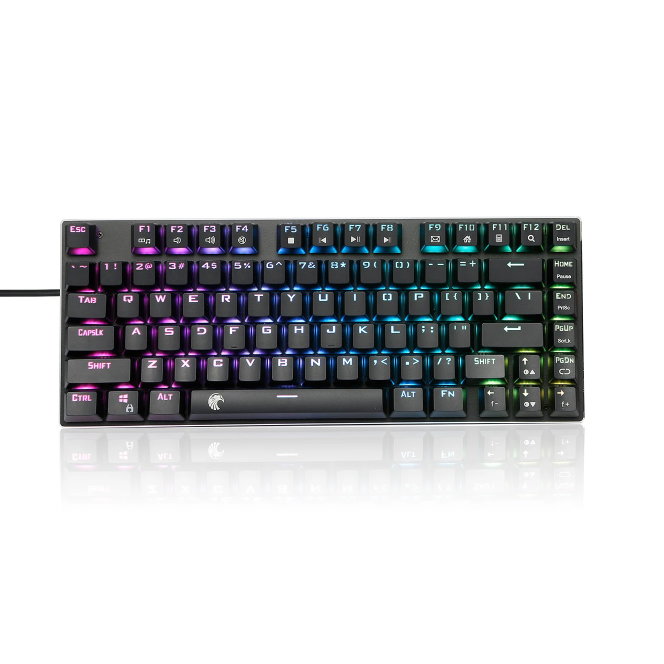 clicky mecânico rgb retroiluminado outemu azul interruptor