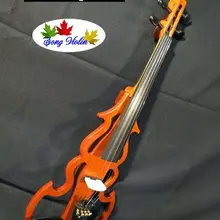 Отличная песня бренд новая модель 4/4 электрическая скрипка, твердая древесина#7581