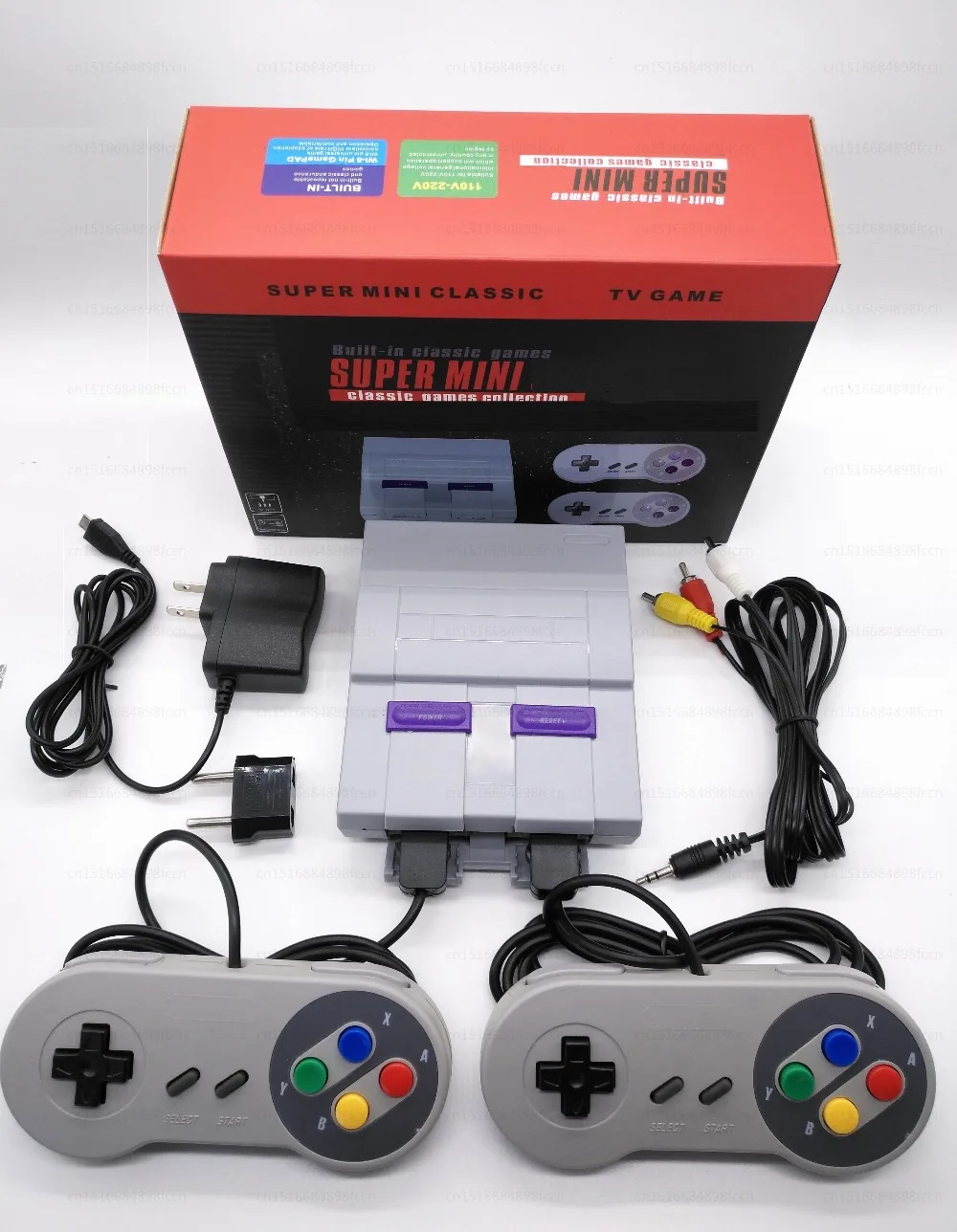 

2019 new Super Mini 16 BIT Built-in 94 Games Console System with Gamepad for SNES Nintendo Game Games Consoles