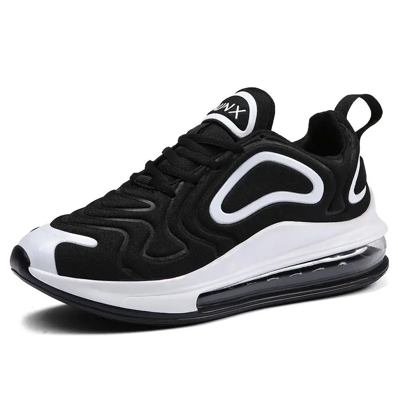 Повседневная обувь на воздушной подушке, Мужские дышащие удобные модные мужские износостойкие дешевые легкие кроссовки, zapatos hombre - Цвет: Black