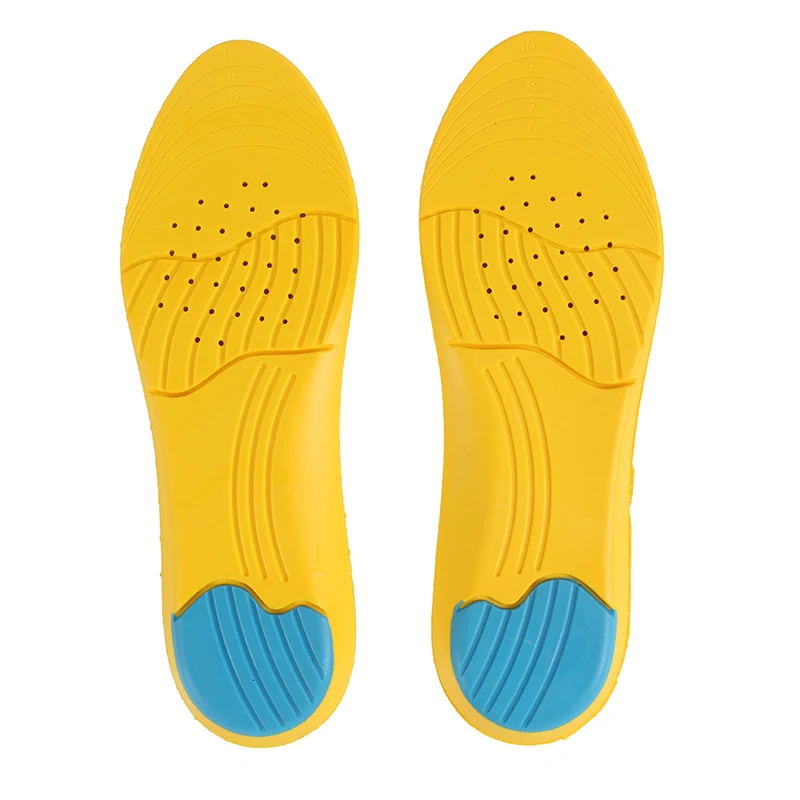 

Soft Orthotic Sport Insoles Arch Supports Professional Shoes Pad Walking Running Breathable Deodorant Massaging Silicone Insoles