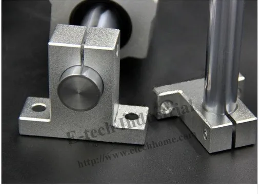 20 мм линейный рельсовый опорный вал Кронштейн SK20 CNC держатель вертикальный