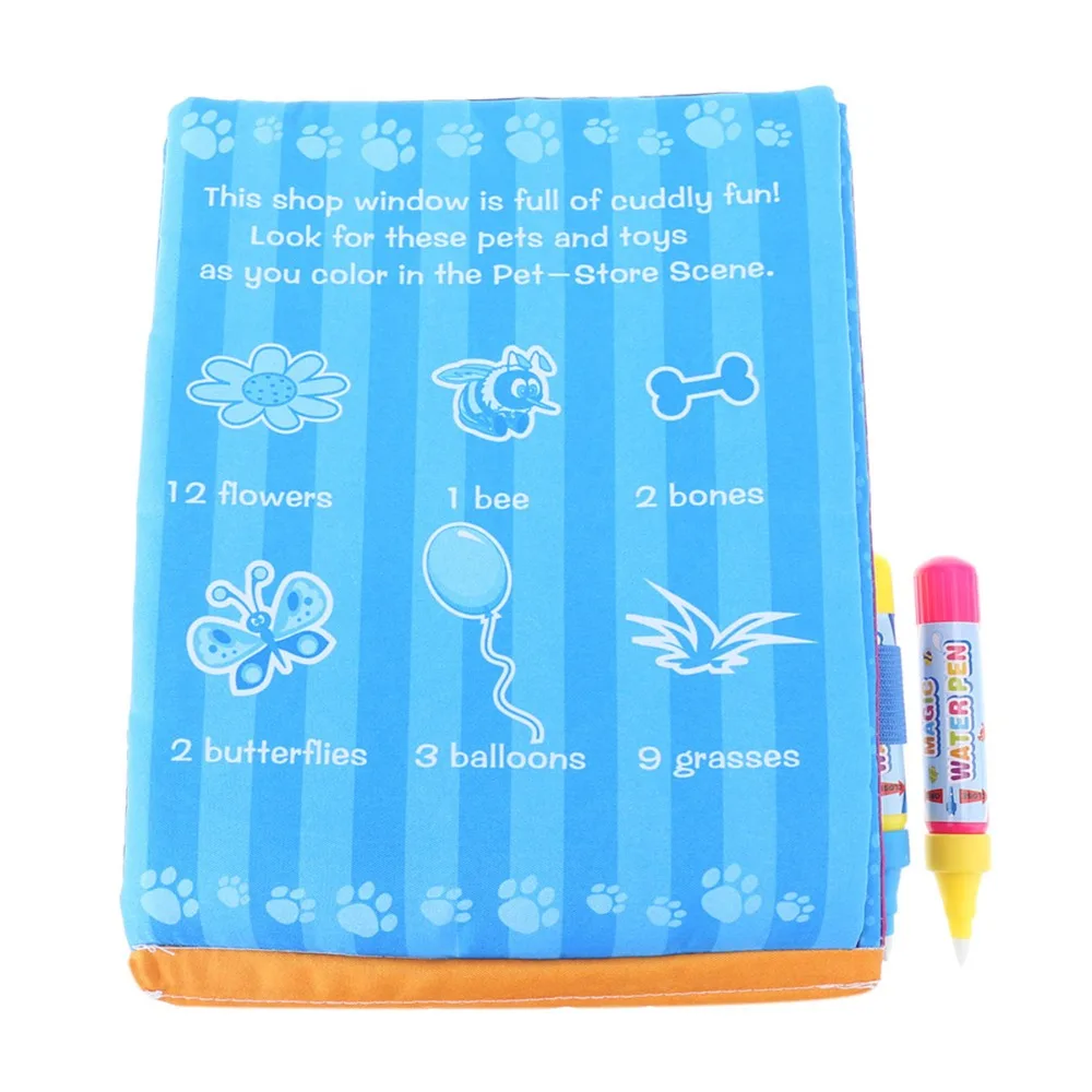 Magic Water Drawing Book Coloring Book Doodle with Magic Pen Drawing Toy Painting Board Juguetes For Kids Boy Girl Education Magic Water Drawing Book Coloring Book Doodle with Magic Pen Drawing Toy Painting Board Juguetes For Kids Boy Girl Education