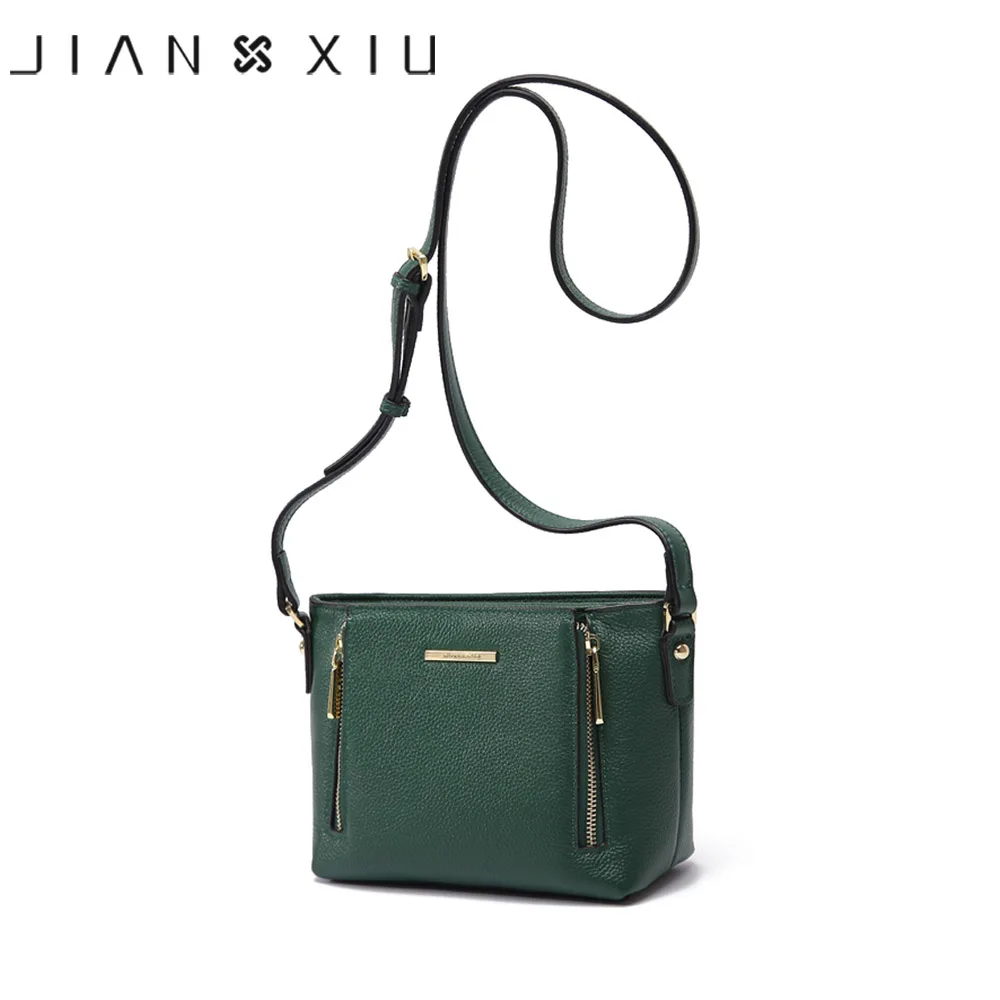 JIANXIU, брендовые модные сумки из натуральной кожи, Bolsos Mujer Bolsa Sac, основная Женская сумка-мессенджер,, маленькая сумка через плечо