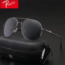 Gafas de sol Psacss clásicas de piloto fotocrómicas, gafas de sol polarizadas claras para conducir para hombre, gafas de sol de marca Vintage para hombre, gafas de sol UV