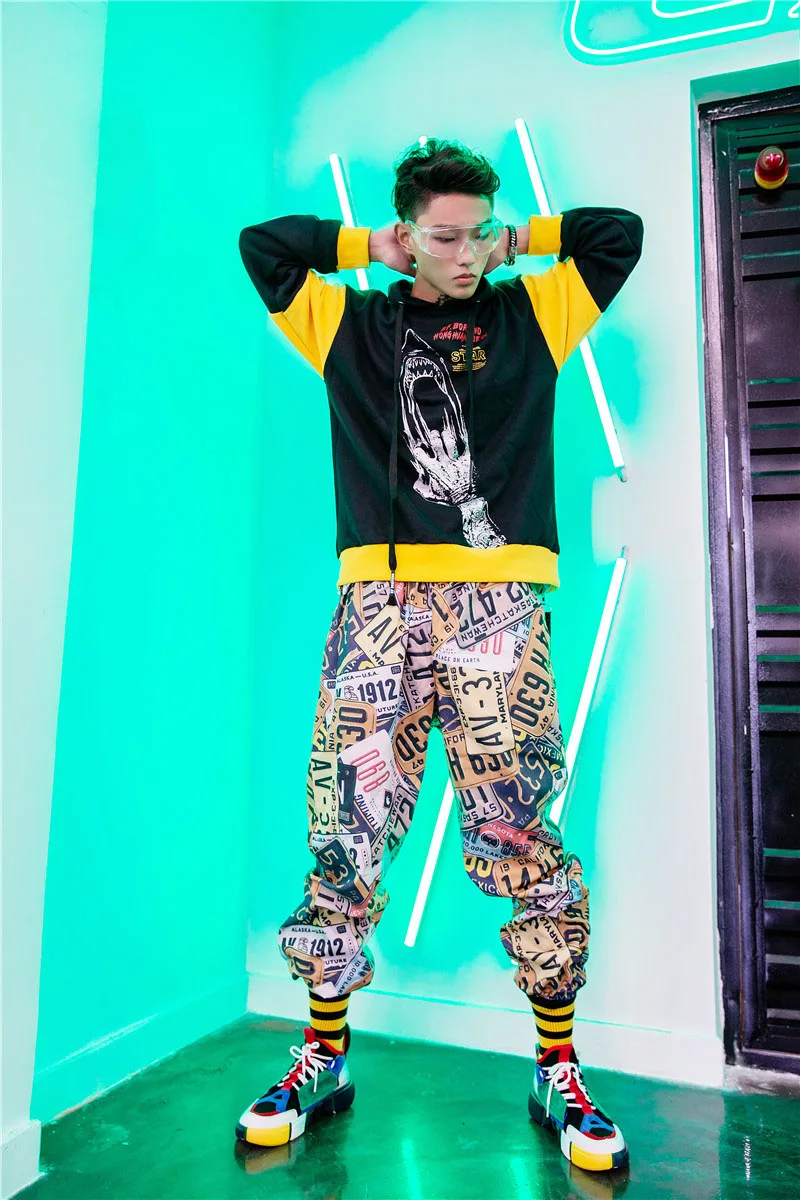  Hip Hop Harem Joggers Pants Man harem Jogger  (6)