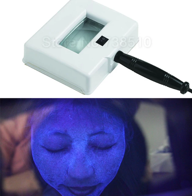 $US $29.89 Skin Health Check Care Magnifying Analyzer Beauty Facial Salon Equipment Wood Lamps Light