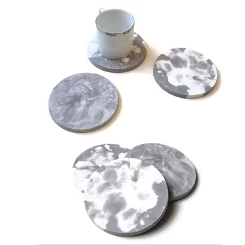 

Concrete Coaster Silicone Molds, Round Plaster Gypsum Base Tray Mold, Molds for Plaster Holder ,Concrete Pallet Tray Mold