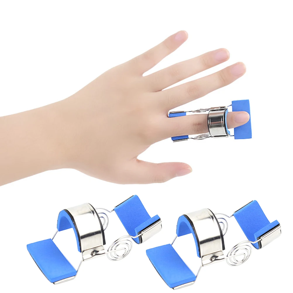 1pc Dynamic Finger Splint Finger Extension Protector Splint Guard Finger Support Brace Rehabilitation Training Device