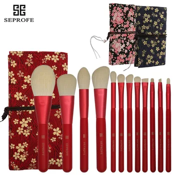 

High Grade 12Pcs Makeup Brushes Tool Set Cosmetic Powder Eye Shadow Foundation Blush Blending Beauty Make Up Brush Maquiagem