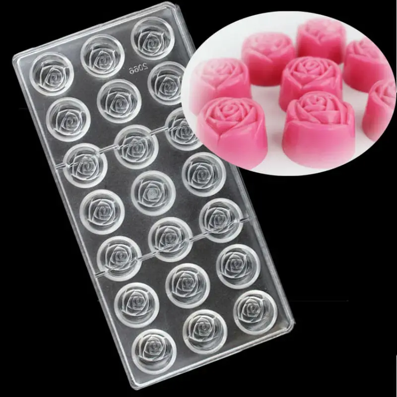 Buy (1pcs)High quality hot sale Polycarbonate DIY Rose