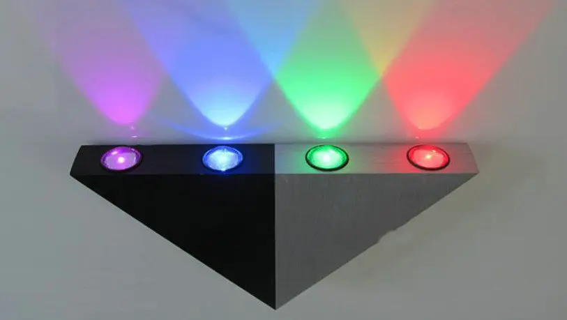 

85v ~ 265v 4W Creative lamp led lighting aluminum smallpox lamp porch corridor sitting room balcony engineering wall lamp