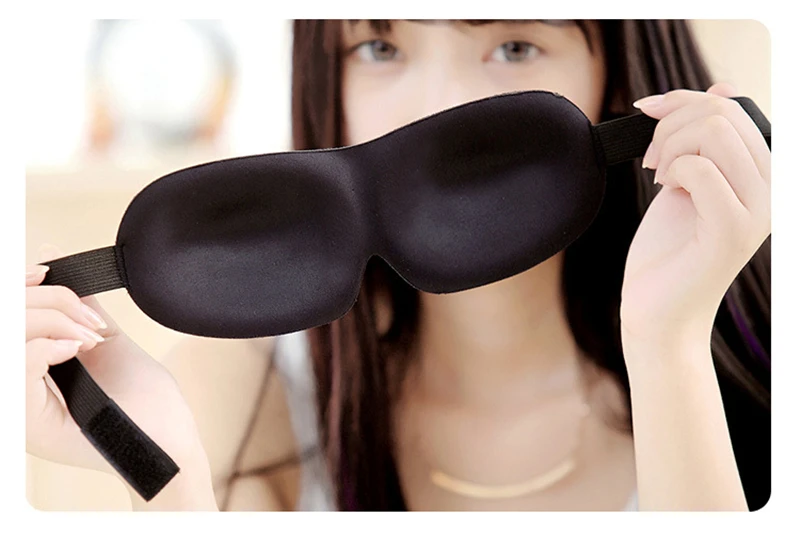 YihCare 1 шт. 3D портативная мягкая маска для отдыха во время сна для путешествий, маска для глаз, крышка, тени для век, повязка на глаза для сна, маска, чехол, повязка для глаз