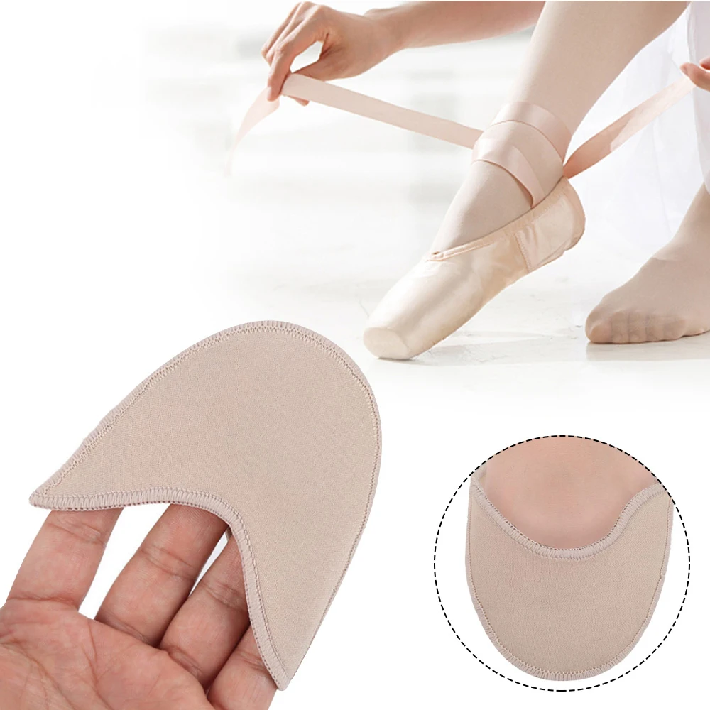 Elino Soft SEBS Toe Pads Foot Protector Shoes Forefoot Inserts Dancing Relieve Pain Fatigue Insoles for Ballet Pointe Ballerina