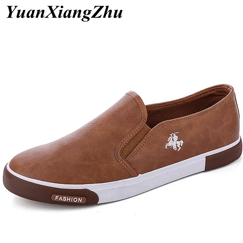 

Fashion Slip On Men Shoes Pu Leather Loafers Men Casual Shoes Moccasins Shoes Comfortable Breathable Sneakers Zapatillas Hombre