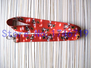 

Free Shipping 20 pcs Cartoon Minnie Lanyards Keys Camera ID Card Lanyard Mobile Phone Neck Straps Q-99
