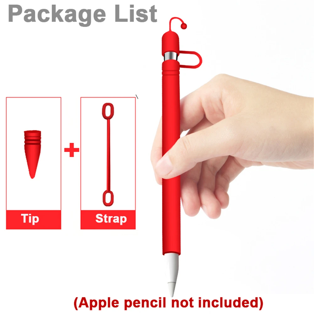 3 в 1 мягкий силиконовый совместимый для Apple Pencil чехол совместимый для iPad планшет стилус защитный чехол