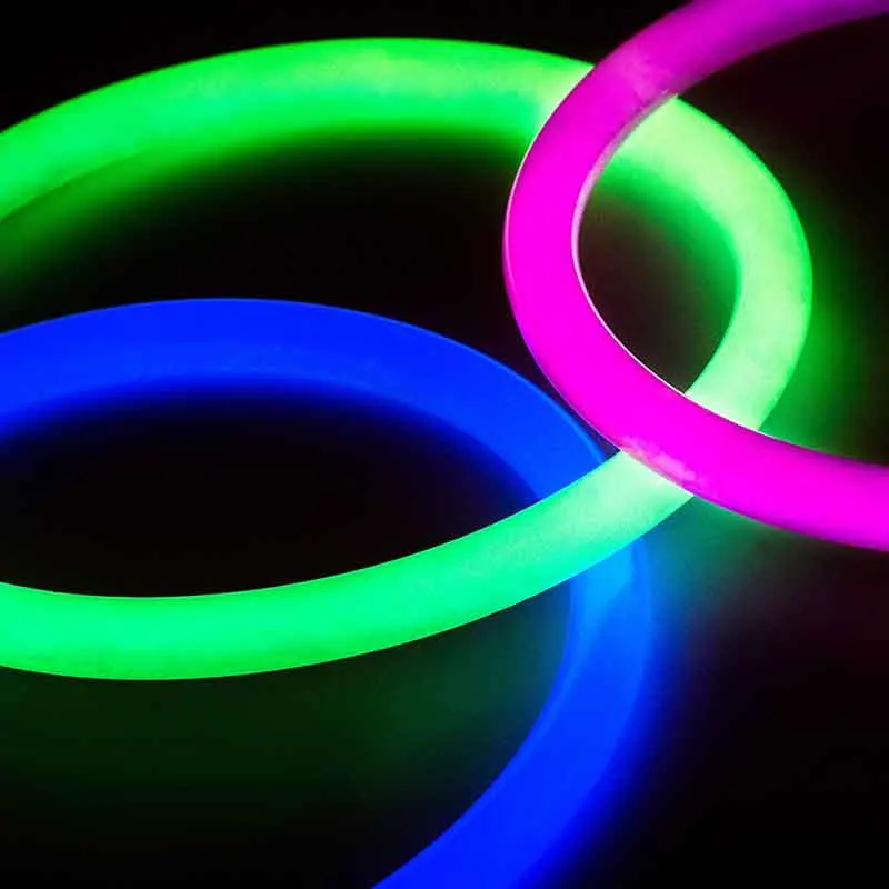 Party Sticks Glow Sticks Bulk 100 Count - 8 Brand Premium Glow In The Dark Light Sticks - Makes Tons of Glow Necklaces and Glow (5)