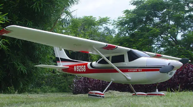 Без батареи, RC модель самолета Cessna 182 epo RTF+ адаптер
