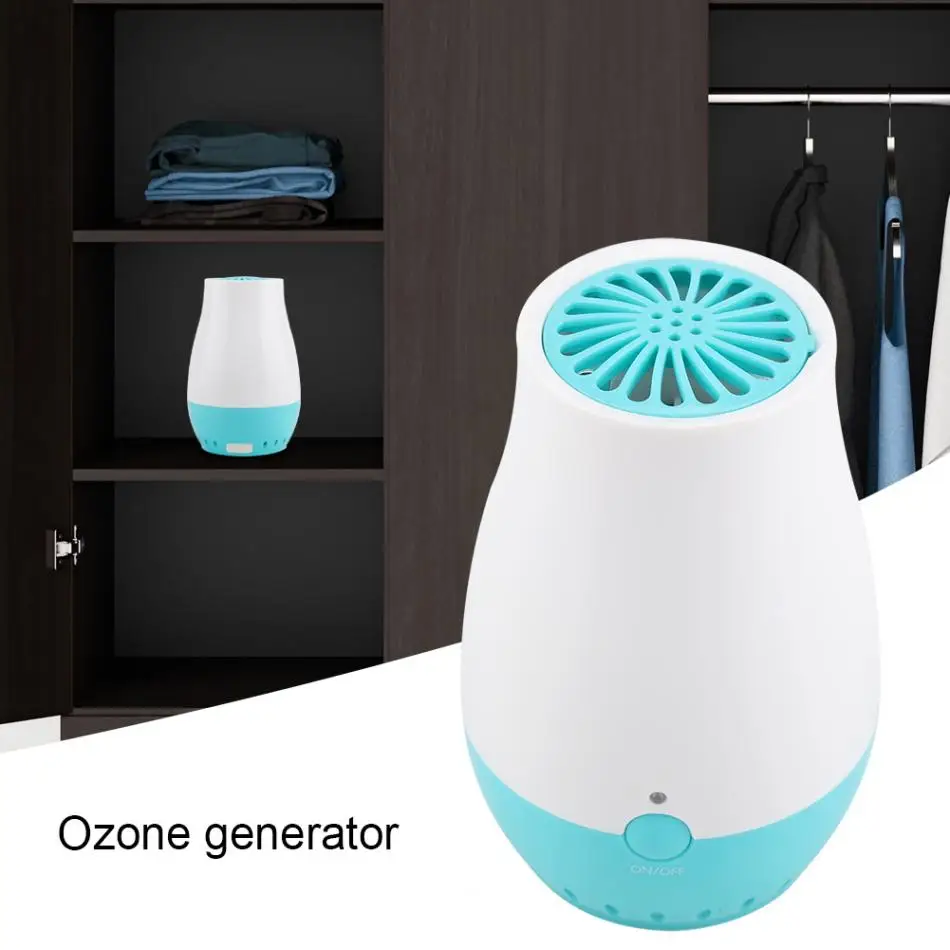 Мини Ozone очиститель воздуха генератора Воздухоочистители Туалет дезинфицирующий аппарат очиститель воздуха для щетка для чистки ванной комнаты, обуви стеллажи для выставки товаров USB Перезаряжаемые профессиональный