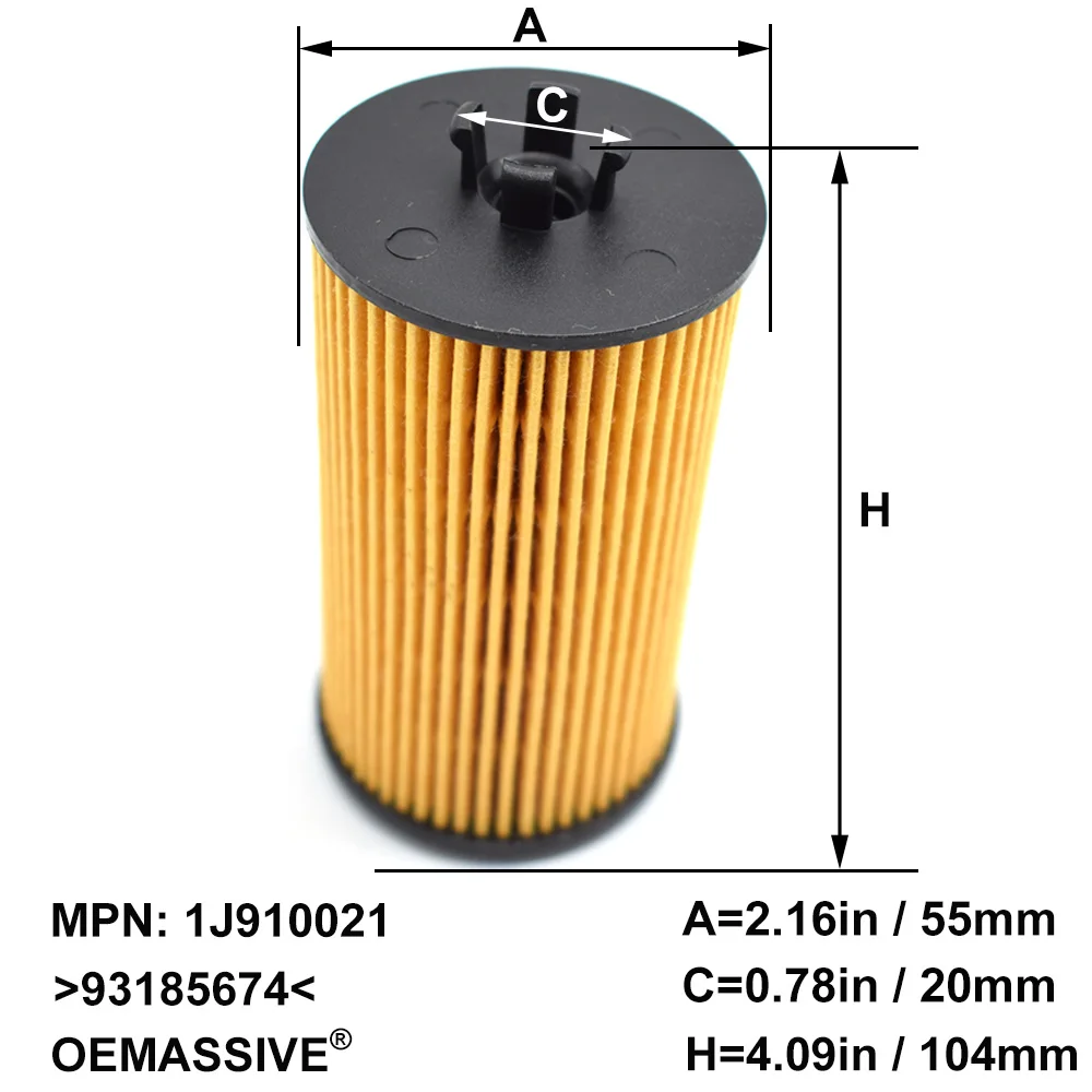 Фото Кол-во 3, масляный фильтр 93185674 для двигателя Buick Encore 2016 2017 2012 л/Opel Adam 2013 2014 2016 2015 2017 2018 2019 л №3