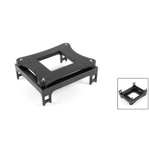 

YOC Black Plastic CPU Fan Mounting Bracket Base For Socket 478
