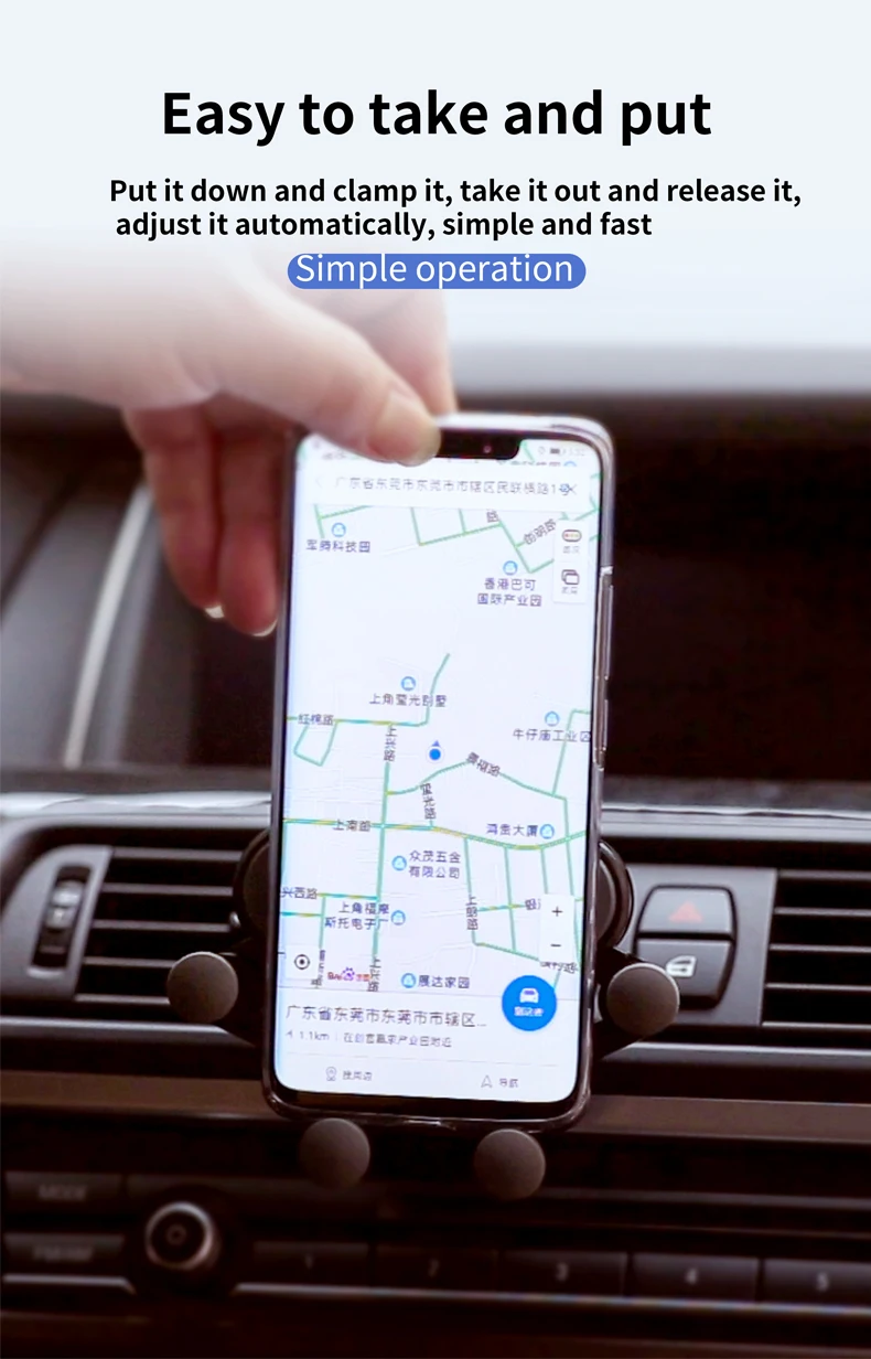 Универсальный автомобильный держатель для телефона, держатель на вентиляционное отверстие автомобиля, подставка для мобильного телефона, держатель для iPhone, Xiaomi, поддержка гравитационного кронштейна