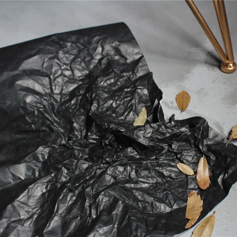 

100x100cm/piece Tyvek,Water Washing Paper,Breathing Paper,Tear Proof, Waterproof Fabric,Soft, Designer Fabric Black Series