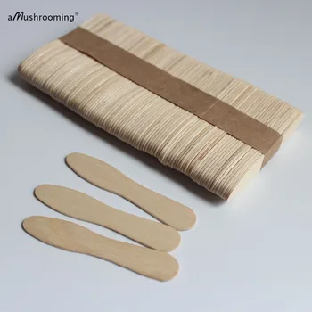 

3" Wood Ice Cream Spoons - Ice Cream Sampling Craft Wooden Scoop 300 pcs/lot | Spoon for Eating Food Products Arts & Crafts
