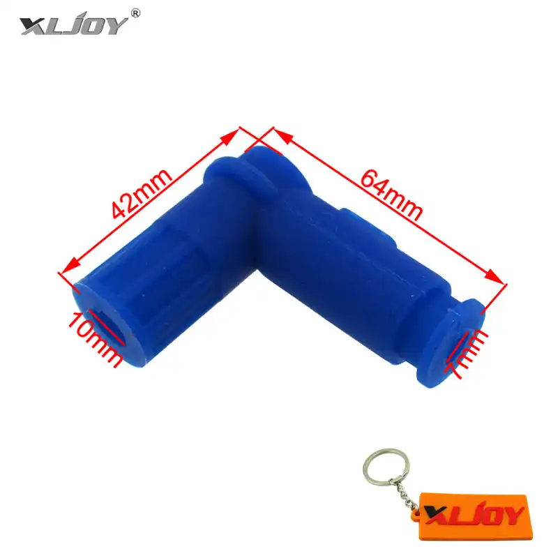 blue ignition spark plug cap for dirt bike kawasaki suzuki yamaha honda 50cc 70cc 90cc 110cc 125cc 140cc 150cc 160cc 200cc 250cc motorbike ingition aliexpress aliexpress