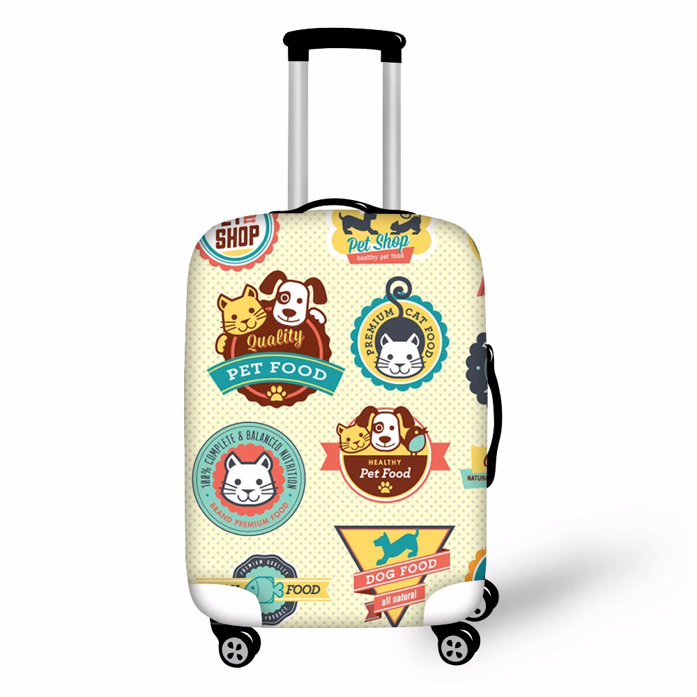 

Suitcase Trolley Case Luggage Stickers Print Protective Cover for 18-28 inch Travel Cases Fashion Suitcase Covers
