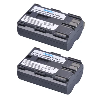 

2pcs DuraPro 7.4V 1800mAh Camera Battery BP-511 BP 511 Batteries for Canon BP-511 BP-511A BP511 50D 40D 30D D60 D30 5D