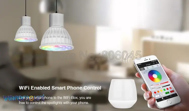 Remoto sem Fio Rgb + Cct Milight Pode Escurecido Lâmpada Led 4 w Gu10 2700-6500 k Smart Wifi Spotlight Fut103 2.4g rf Controle Ser 8 w gu10 rgb + cct (2700-6500 k)