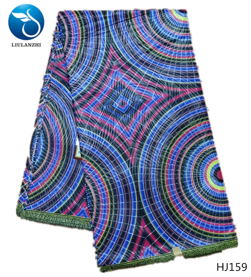 

LIULANZHI Real ankara wax fabric Java wax fabric New arrival african wax cotton fabric for dress 6yards/lot HJ151-HJ176
