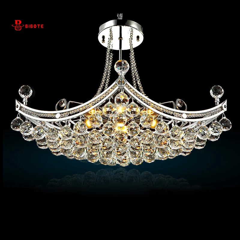 

2017 New Style Crystal Chandelier Lighting Fixture Crystal Light Lustres de cristal for Living Room Ceiling Lamp Free Shipping