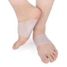 Силиконовые плоские стельки для ног поддержка свода стопы Мужская ортопедическая стелька арочный корректор Подошвенный Фасцит ортопедические стельки 1 пара