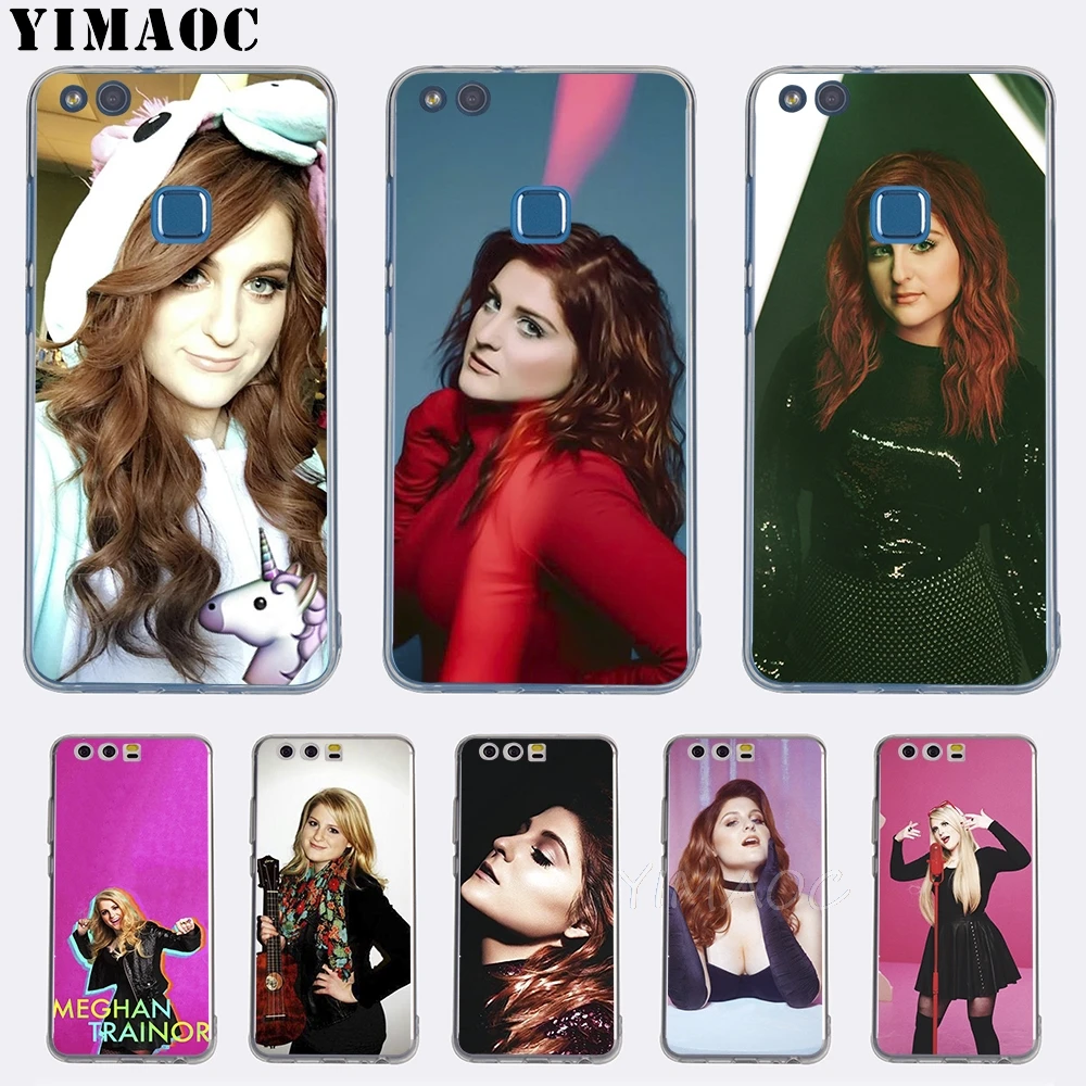 YIMAOC Meghan Trainor Soft TPU Cover for Huawei Honor 6A 7X 7A Pro 8C Mate 10 Note 9 Lite Y6 Y9 Y7 Prime 2018 Cases |