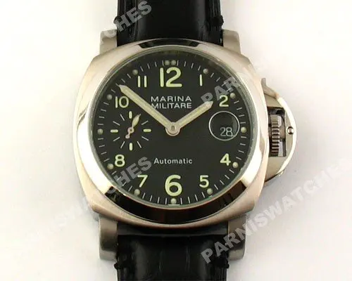 FREE SHIPPING PARNIS MARI MILITARE 40MM BLACK dial SEAGULL Automatic MAN  WATCH WHOLESALE|watch crocodile|watches men fashionwatches with eta  movement - AliExpress