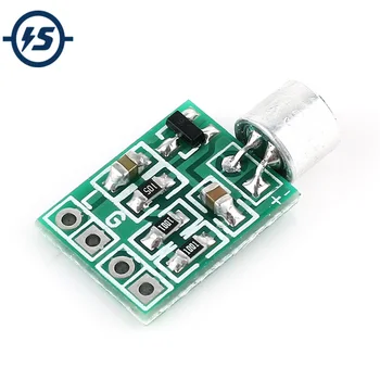 

Mini Microphone Audio Amplifier Module Speaker Circuit Board DC 2.5-9V 14x12mm Mic Accessories