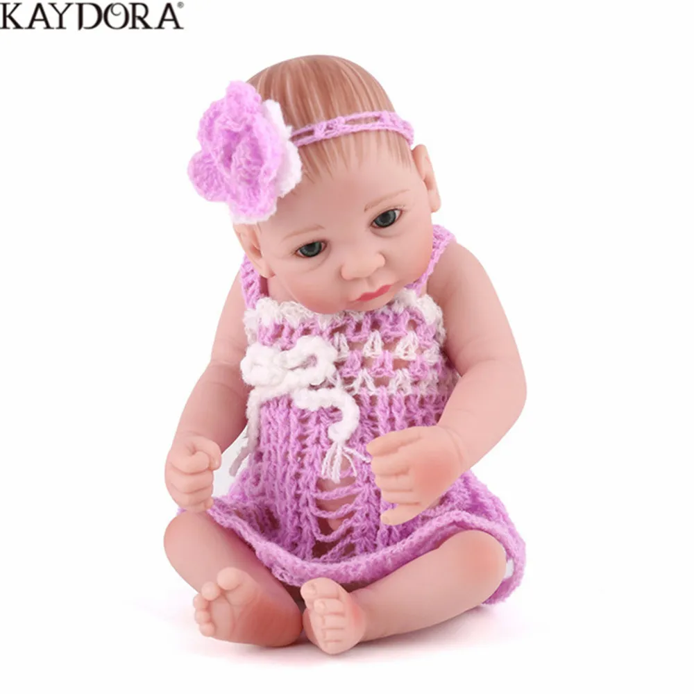 Кукла KAYDORA Reborn 25 см игрушки для детей ручной работы реалистичные куклы девочек
