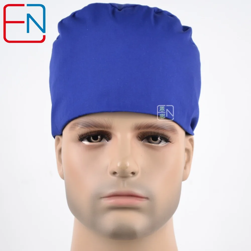 Hennar Surgical Scrub Caps High Quality Cotton Fabric Material Royal