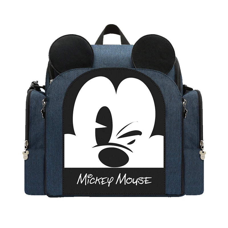 Beste Disney Mummie Moederschap Luiertas Grote Verpleging Rugzak Designer Zitten Kruk Wandelwagen Baby Tas Care Nappy Rugzak